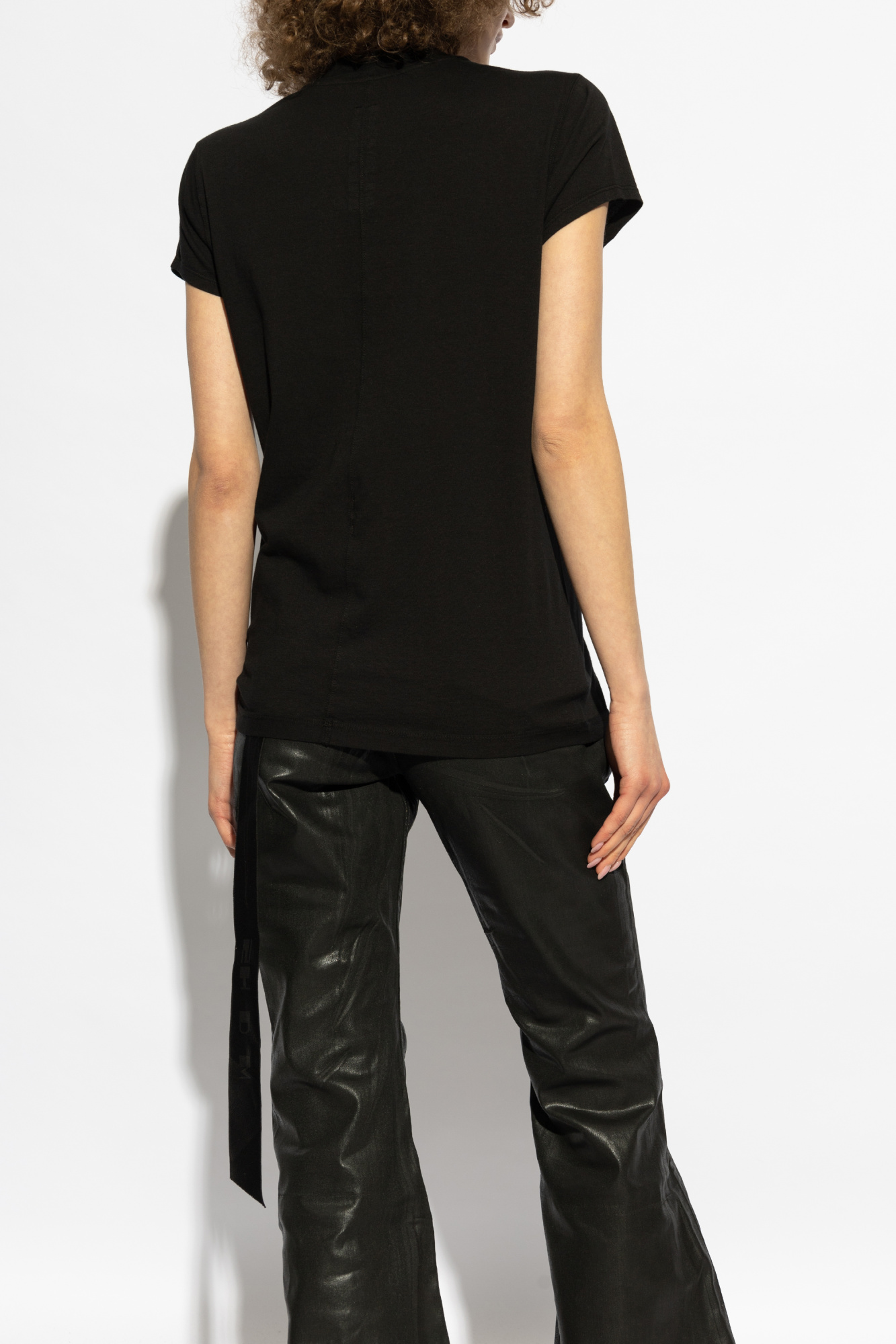 RICK OWENS DRKSHDW スモルレヘルTシャツ DS01E3208BHNDSD 21 Rick Owens DRKSHDW Level Long Sleeve T-Shirt in Black | SVD